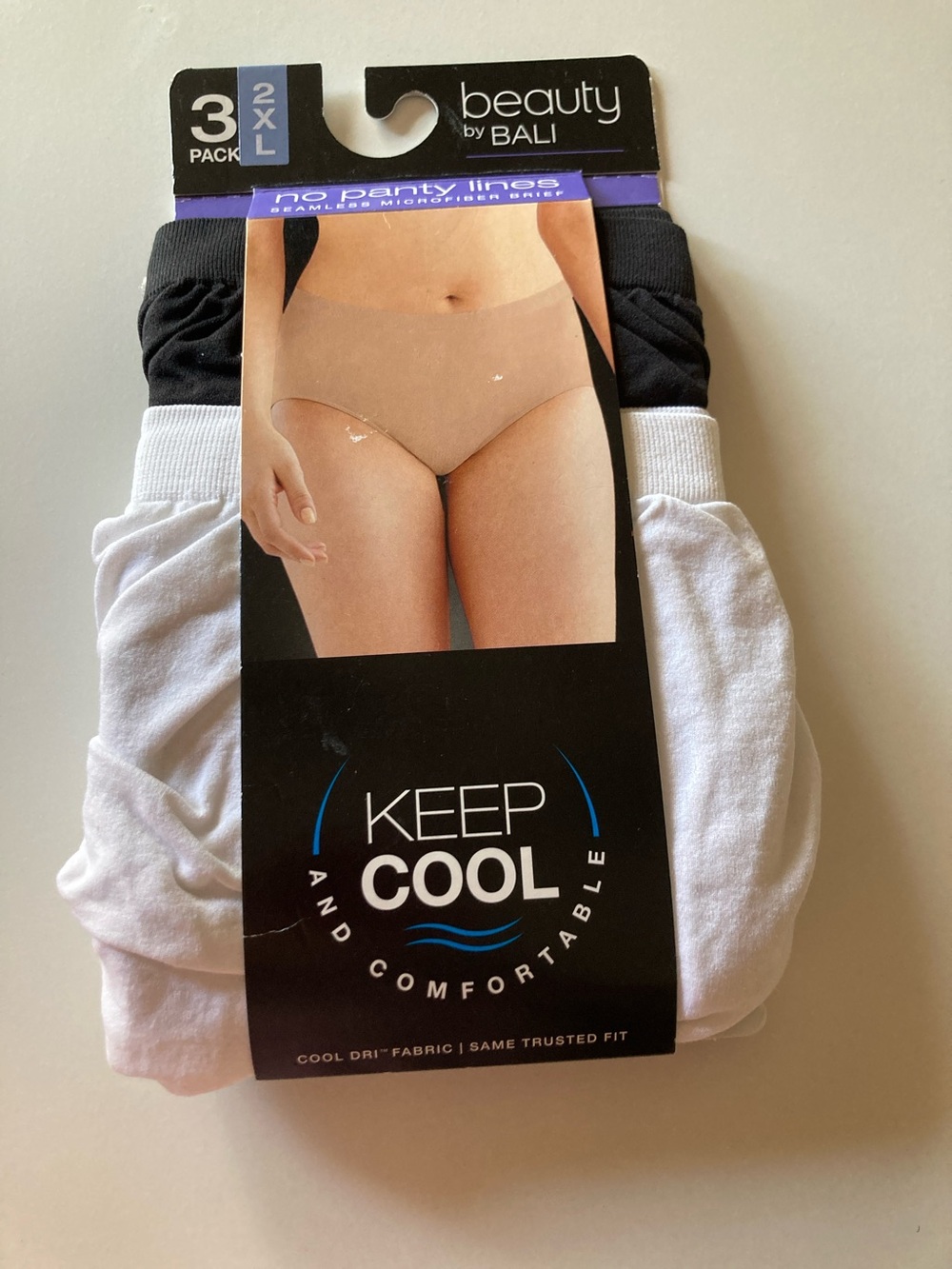 Bali Women’s Panties 2 in Pack - White & Black